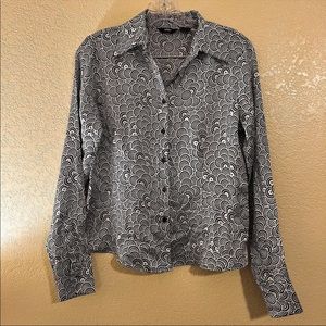 Vintage Mossimo Long Sleeve Blouse